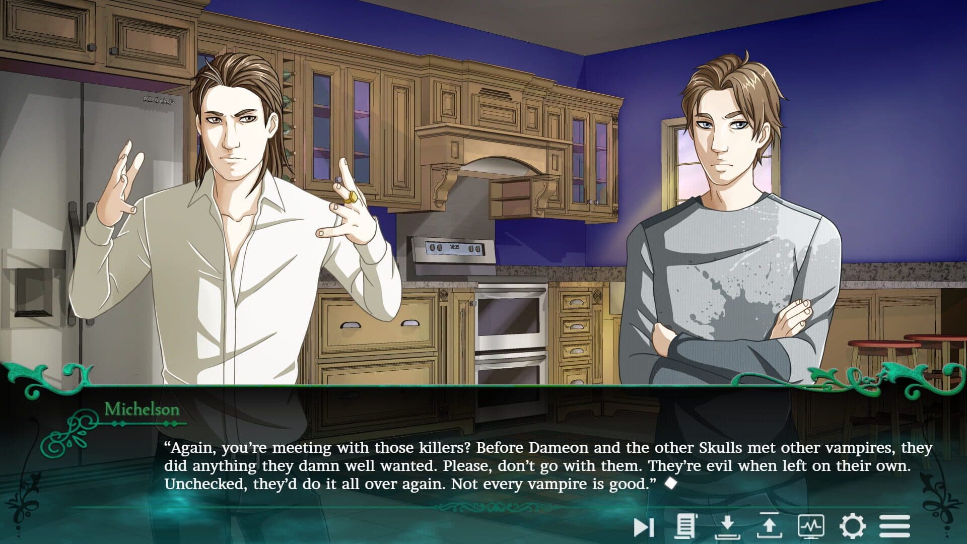 اسکرین‌شات Twice Reborn: A Vampire Visual Novel - 5