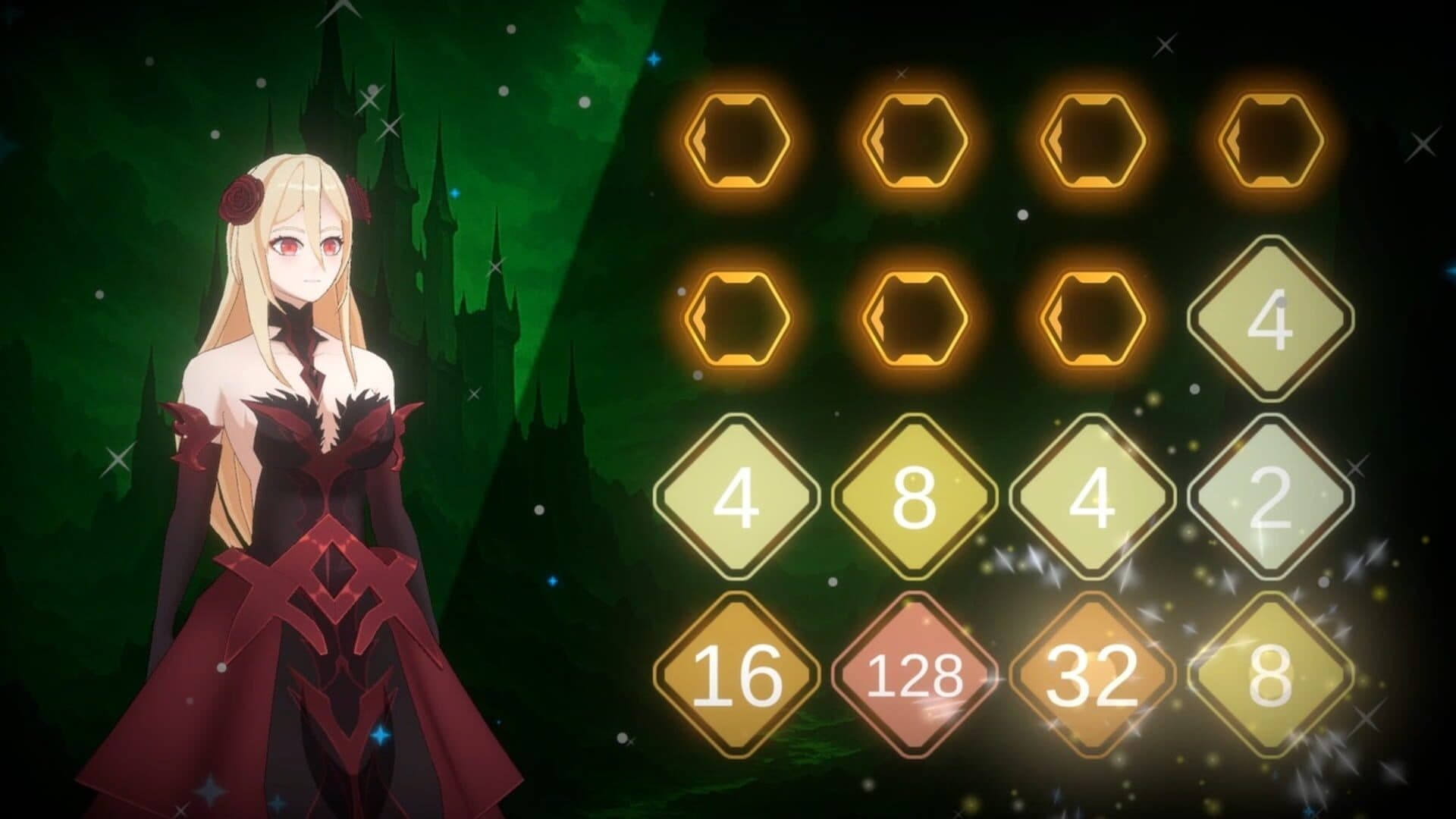 اسکرین‌شات Battle Puzzle 2048: Queens of the Abyss - 1