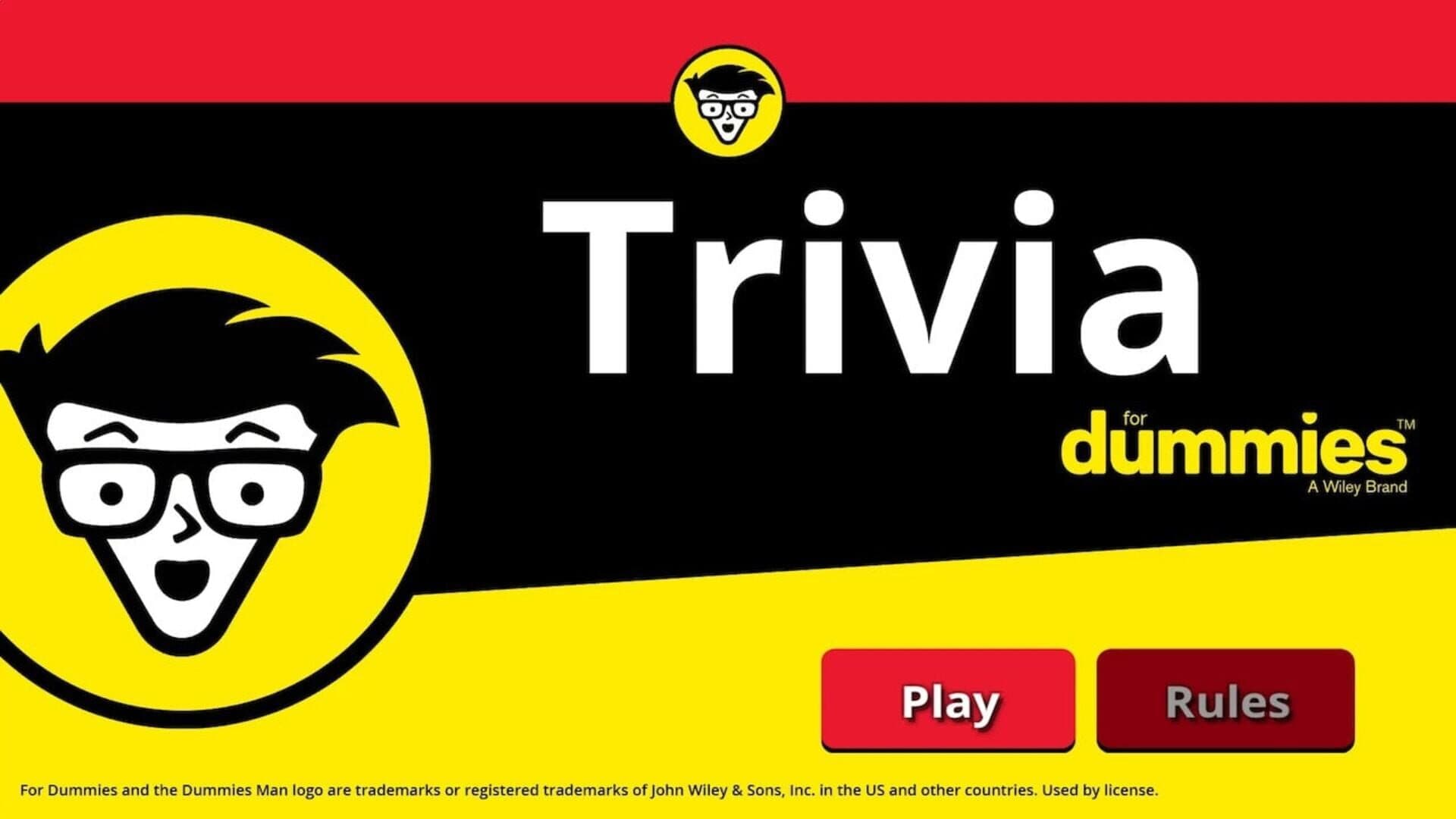 Trivia for Dummies screenshot 0