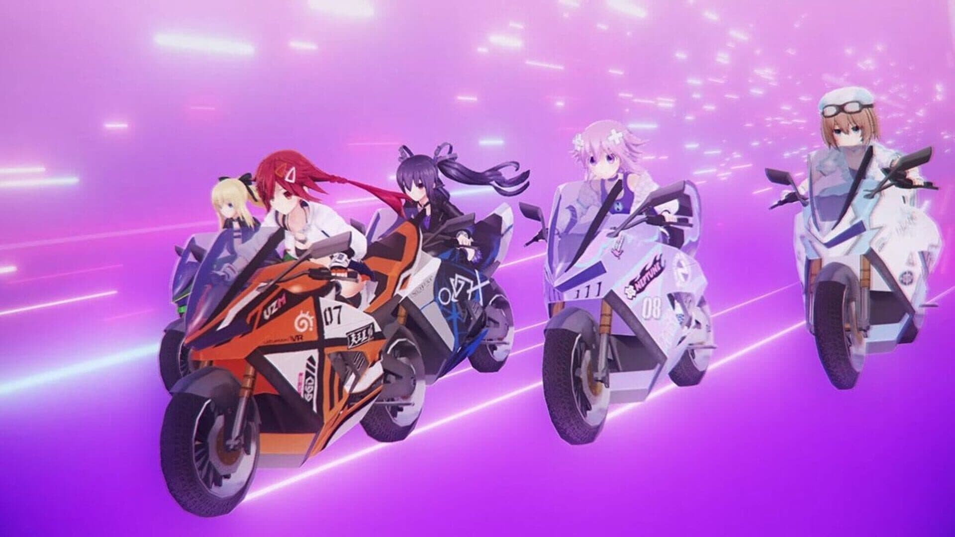 Neptunia Riders vs. Dogoos screenshot 2