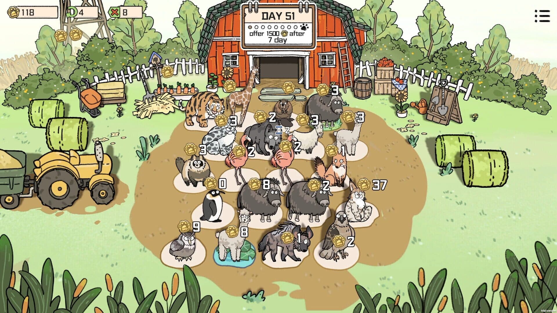 اسکرین‌شات Cat God Ranch - 2