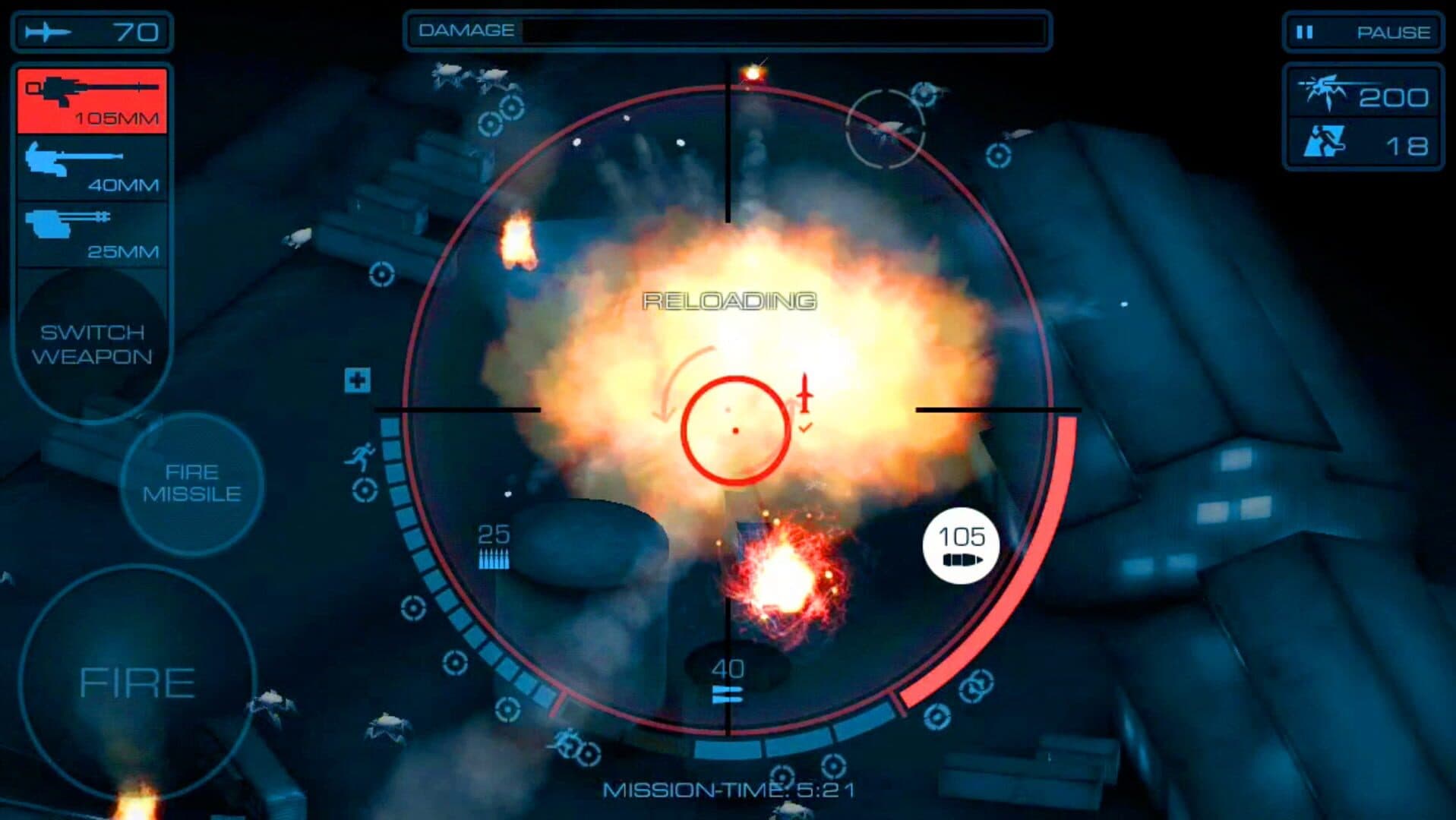 اسکرین‌شات Gunship X - 4