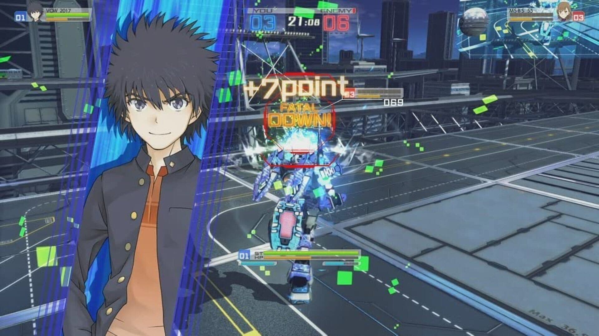 Toaru Majutsu no Virtual-On screenshot 1