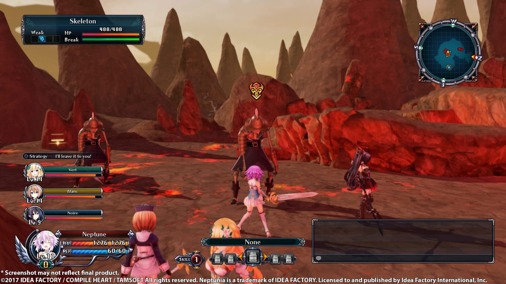 Cyberdimension Neptunia: 4 Goddesses Online screenshot 0