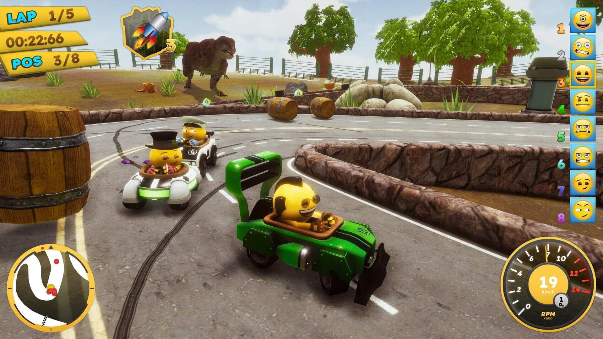 اسکرین‌شات Emoji Kart Racer - 9