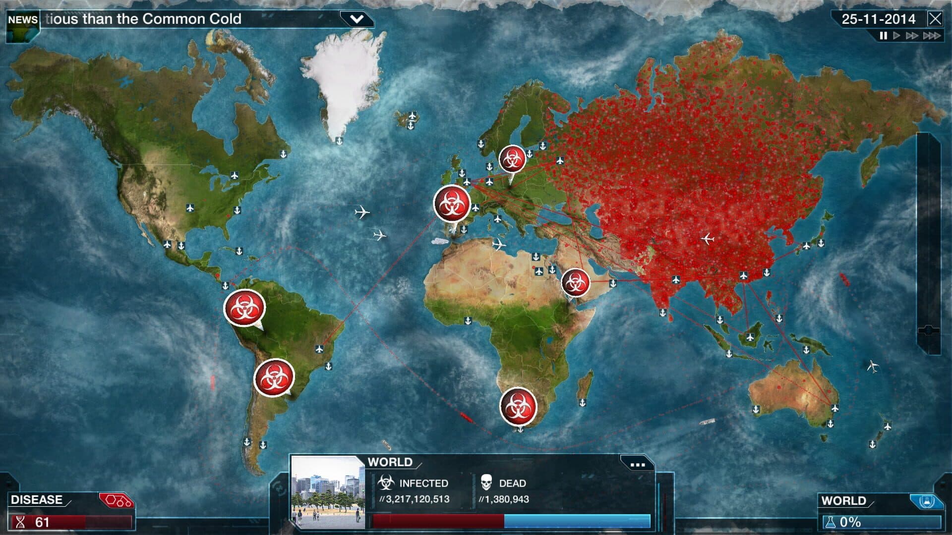 اسکرین‌شات Plague Inc: Evolved - 5