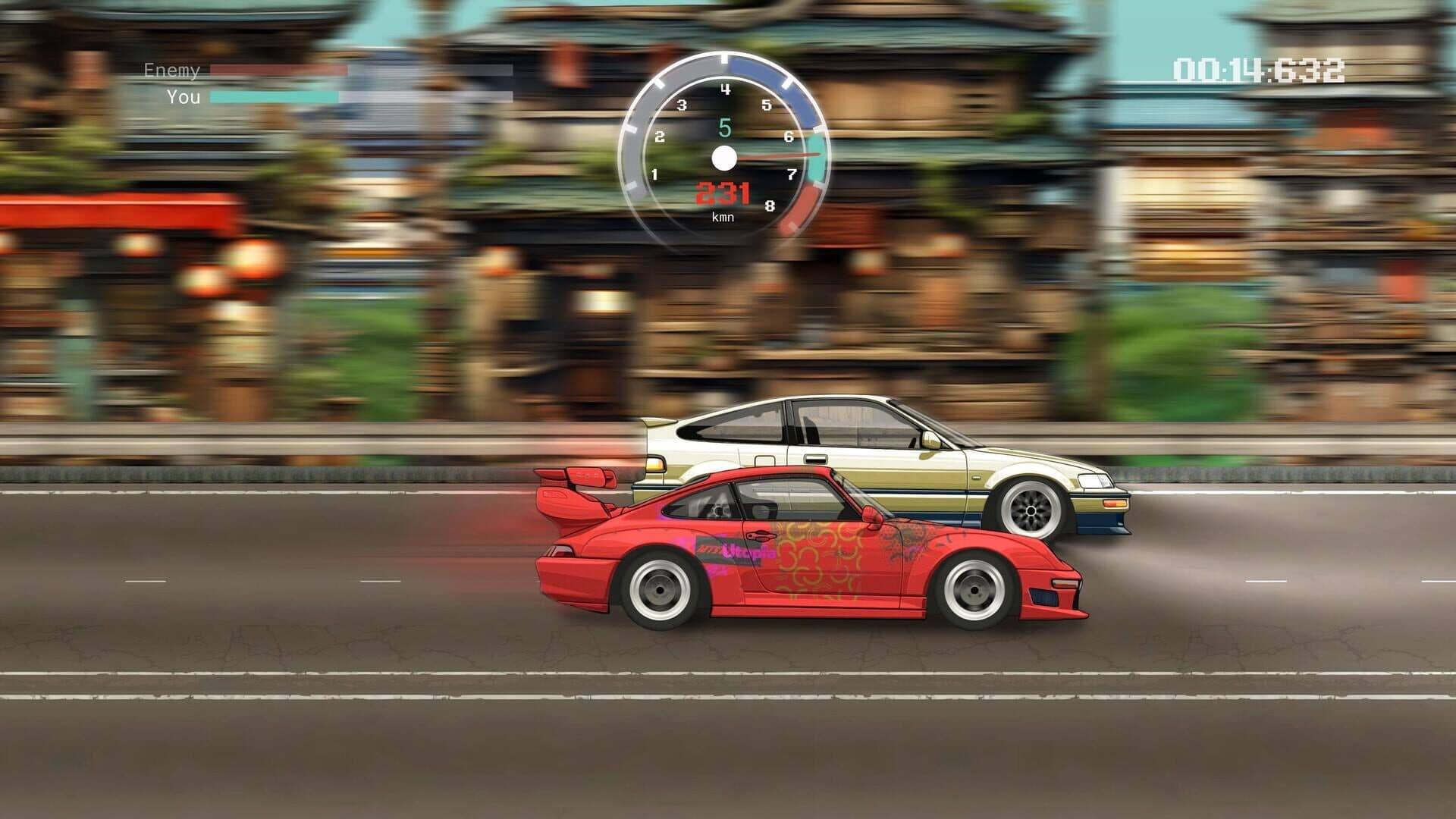 اسکرین‌شات JDM Pixel Street Car Racing - 4