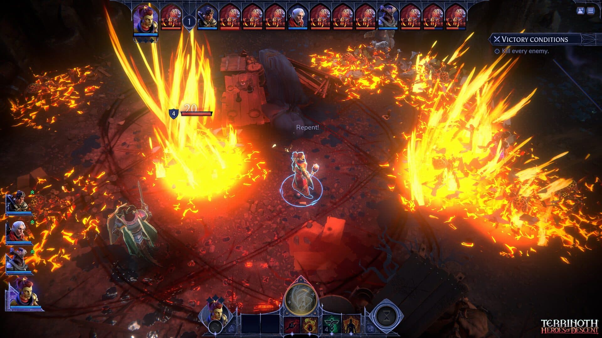 اسکرین‌شات Terrinoth: Heroes of Descent - 7