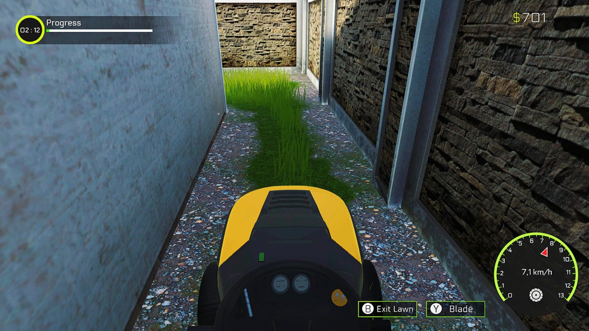 اسکرین‌شات Grass Cutting Simulator: Lawn Mooving Care - 4