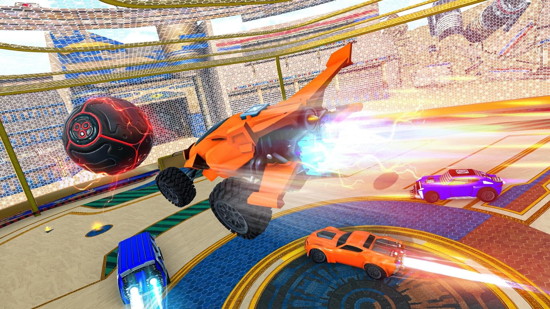 اسکرین‌شات Rocket Car: Ultimate Ball League Machines - 8