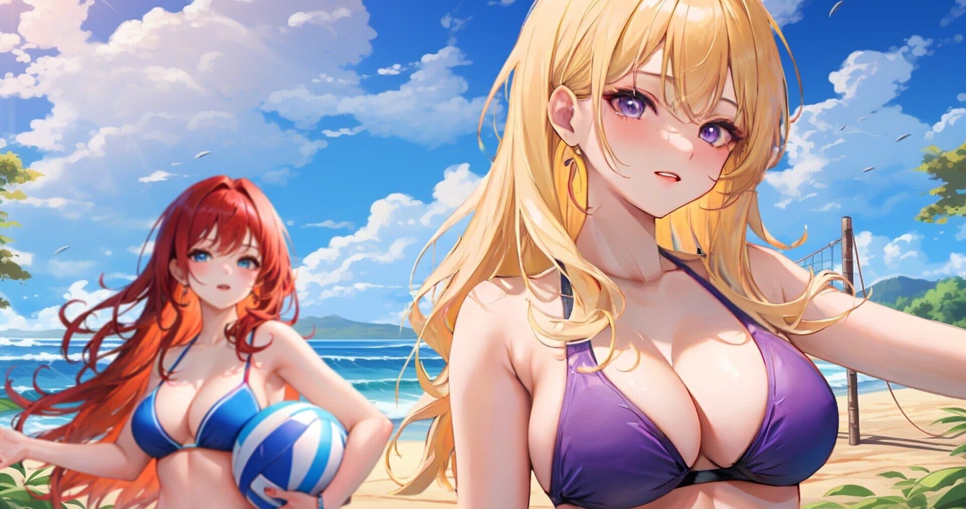 اسکرین‌شات Beautiful Sakura: Volleyball Club - 3