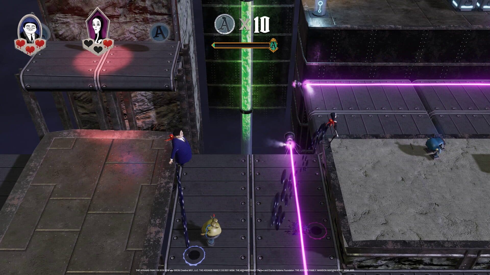 The Addams Family: Mansion Mayhem screenshot 2