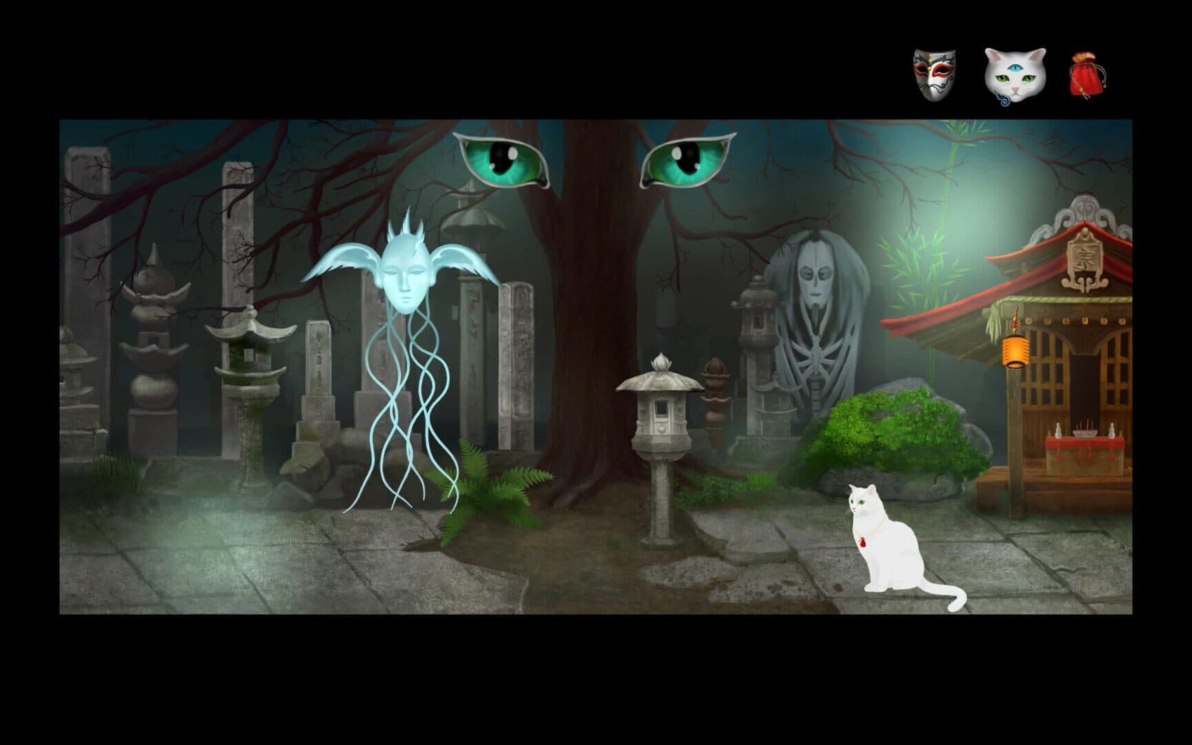 اسکرین‌شات Cat and Ghostly Road - 1