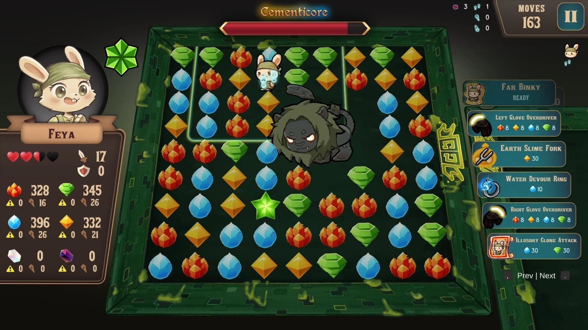 اسکرین‌شات Roguematch: The Extraplanar Invasion - 8