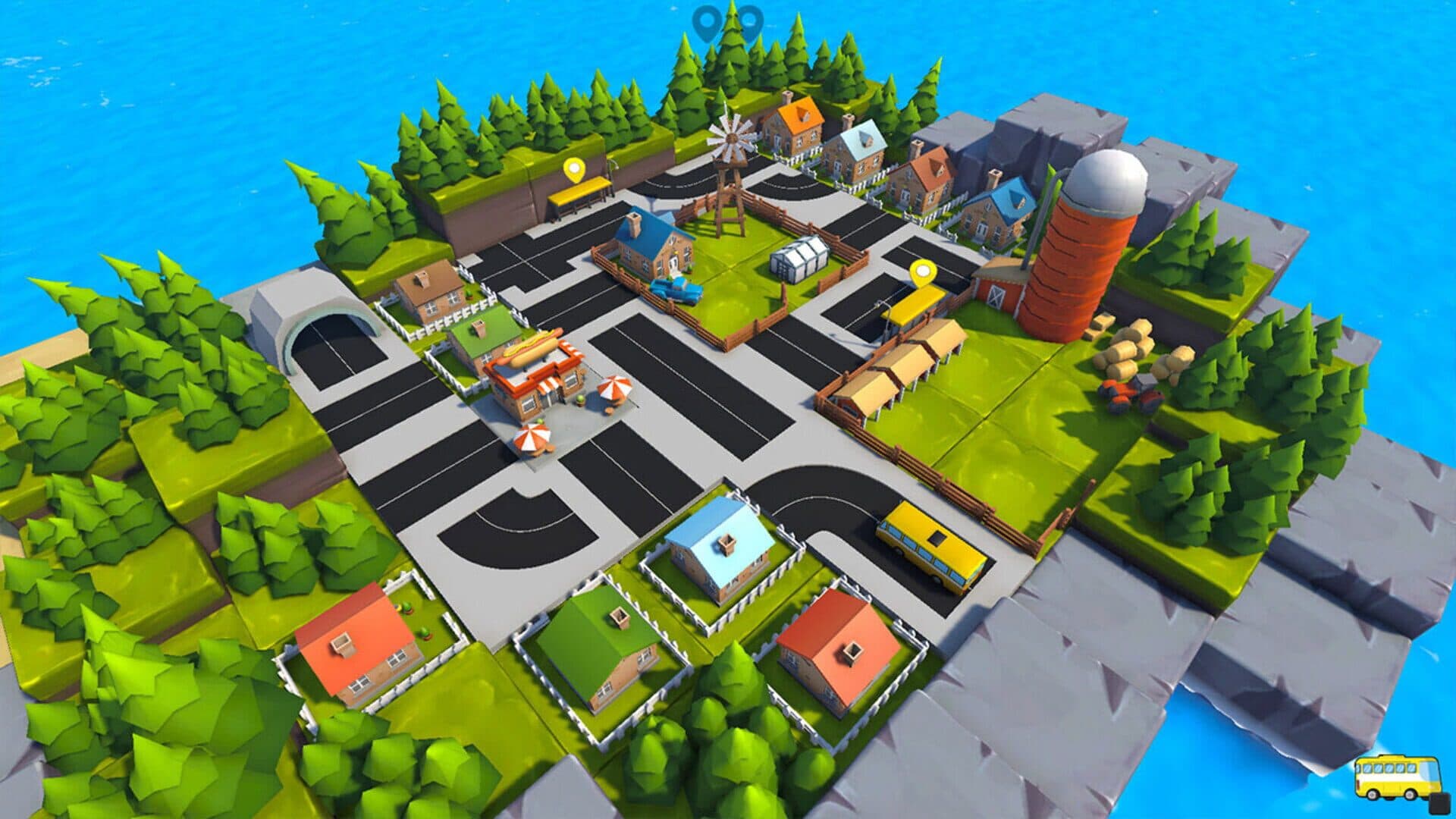اسکرین‌شات Busway Islands: Puzzle - 3