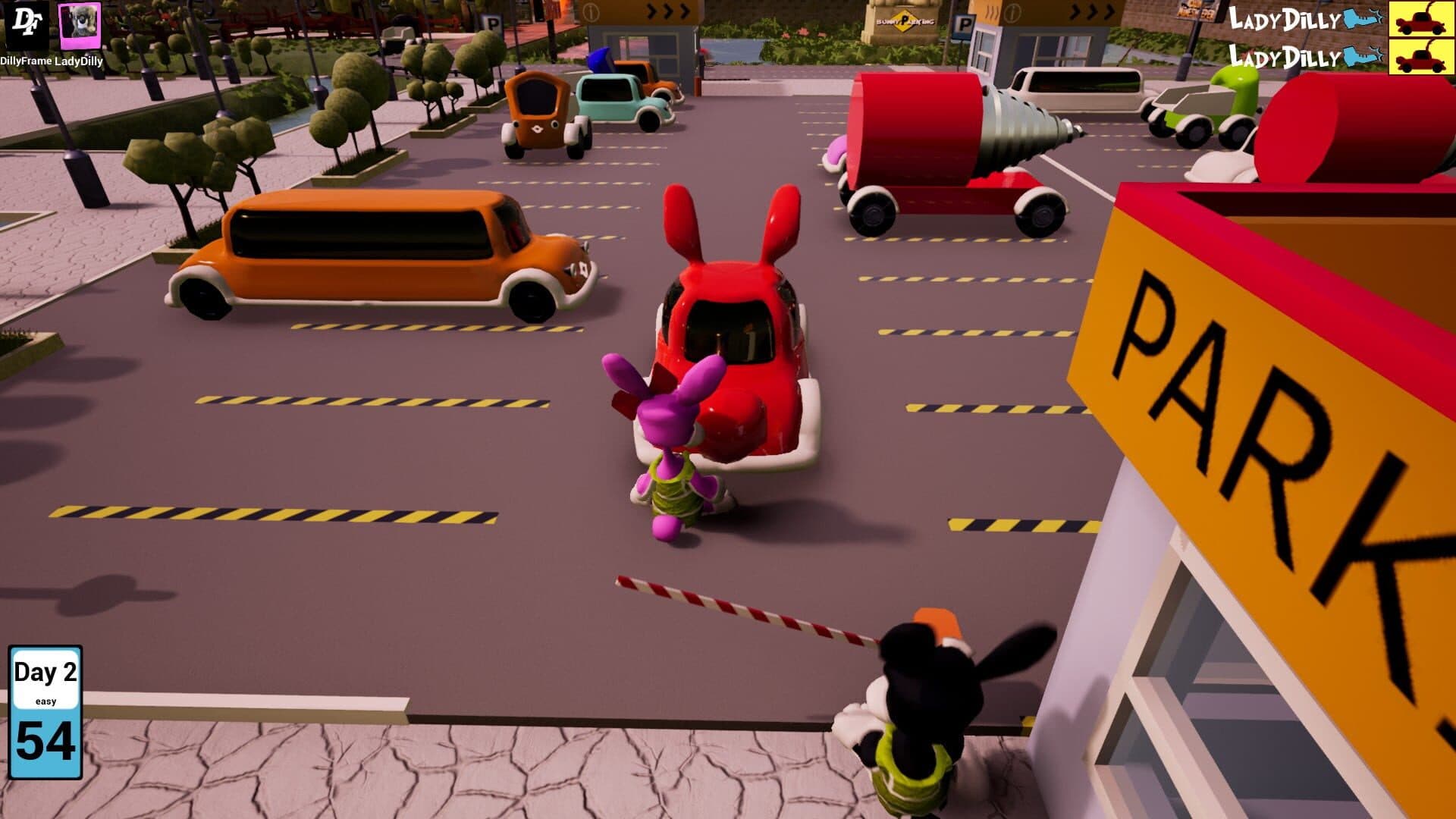 اسکرین‌شات Bunny Parking - 1