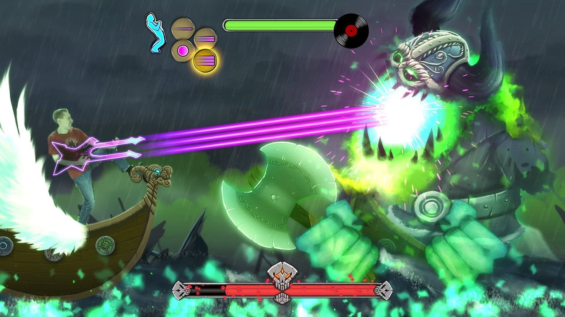 اسکرین‌شات Air Guitar Warrior for Kinect - 1