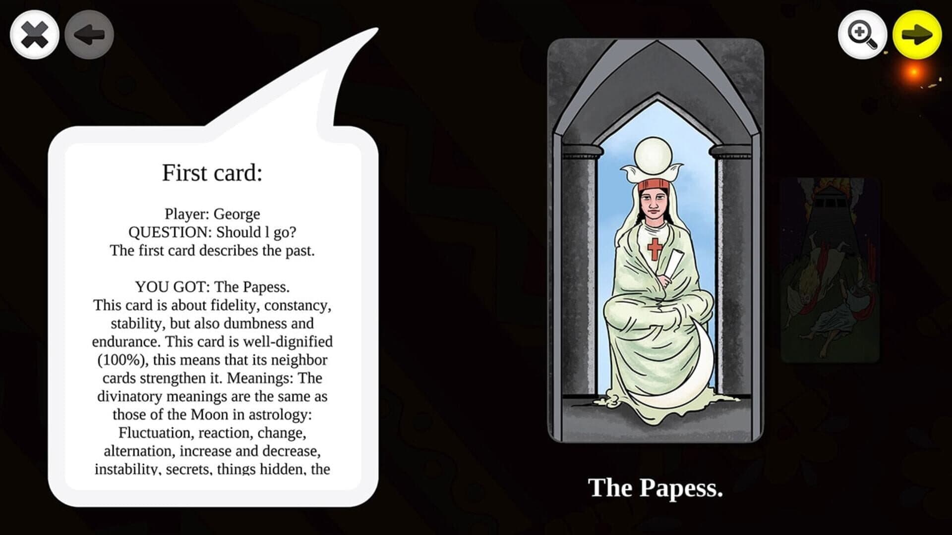 اسکرین‌شات Tarot Readings Premium - 2