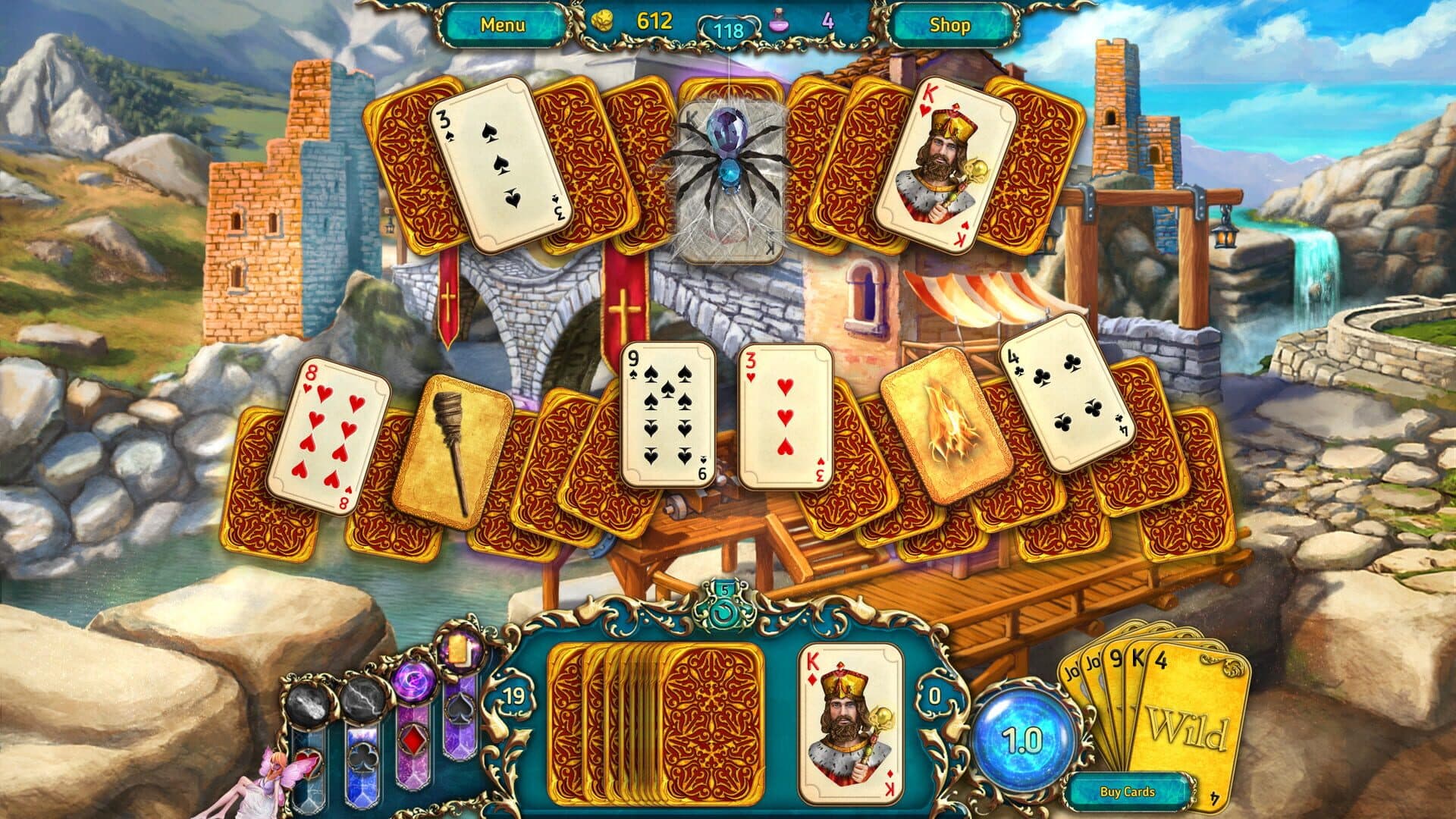 اسکرین‌شات Dreamland Solitaire - 10