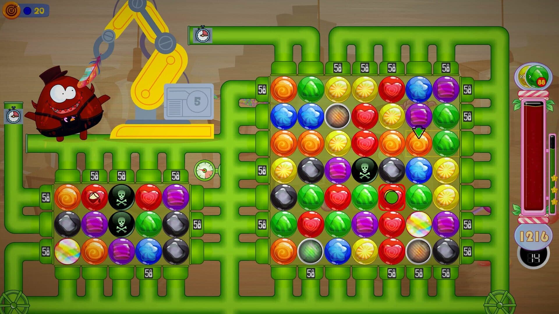 اسکرین‌شات Paintball 3: Candy Match Factory - 1