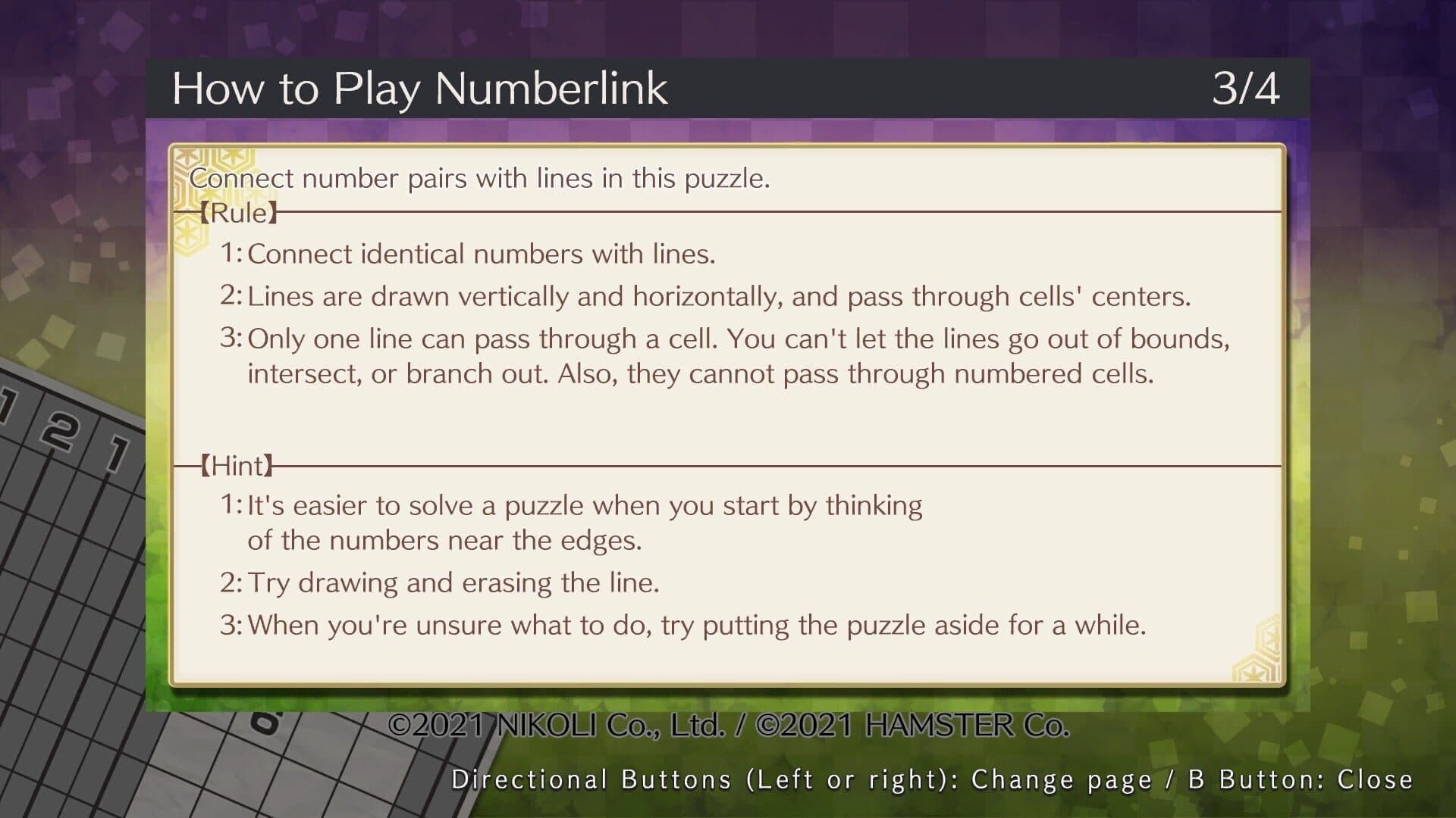 اسکرین‌شات Puzzle by Nikoli W Numberlink - 5