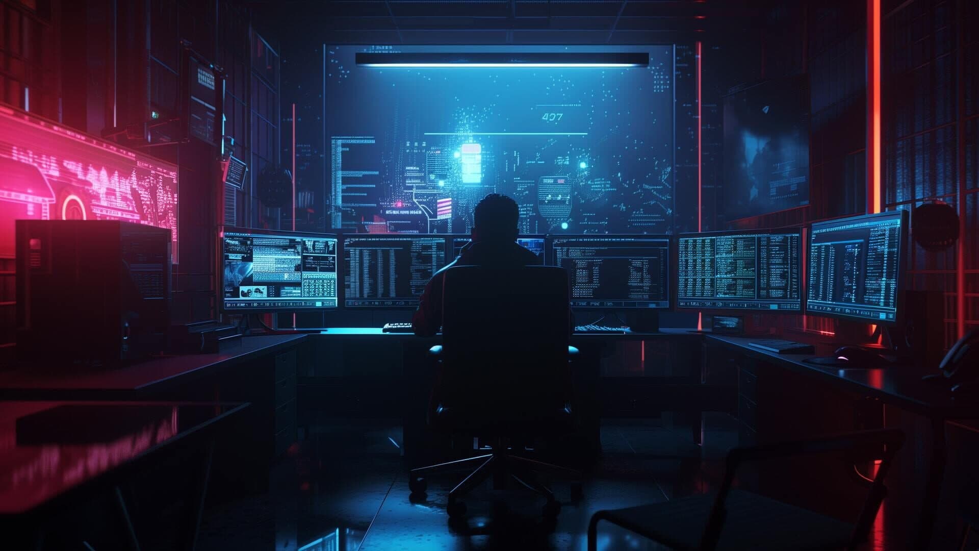 Cyberpunk Hacker