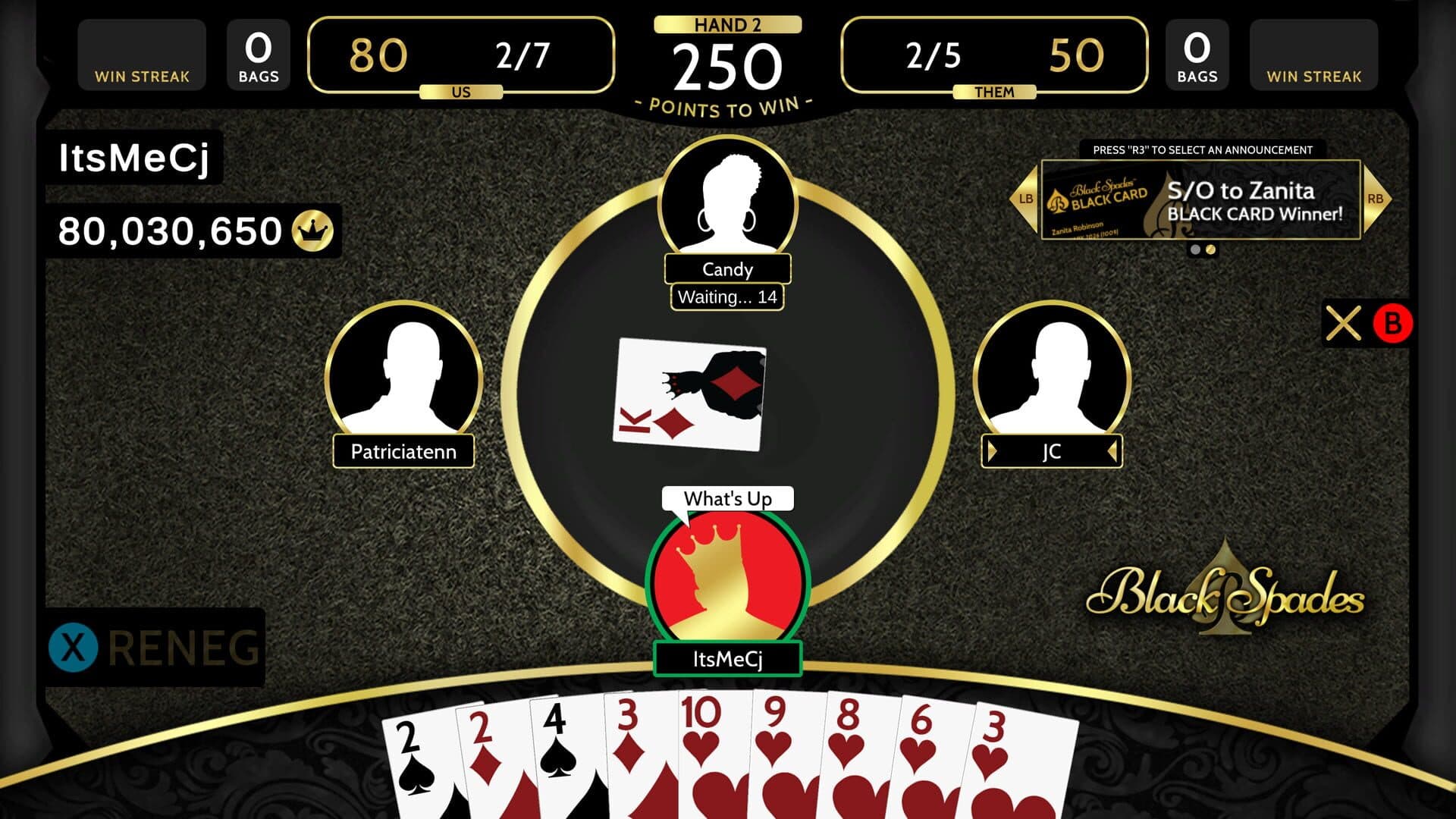 اسکرین‌شات Black Spades - 1