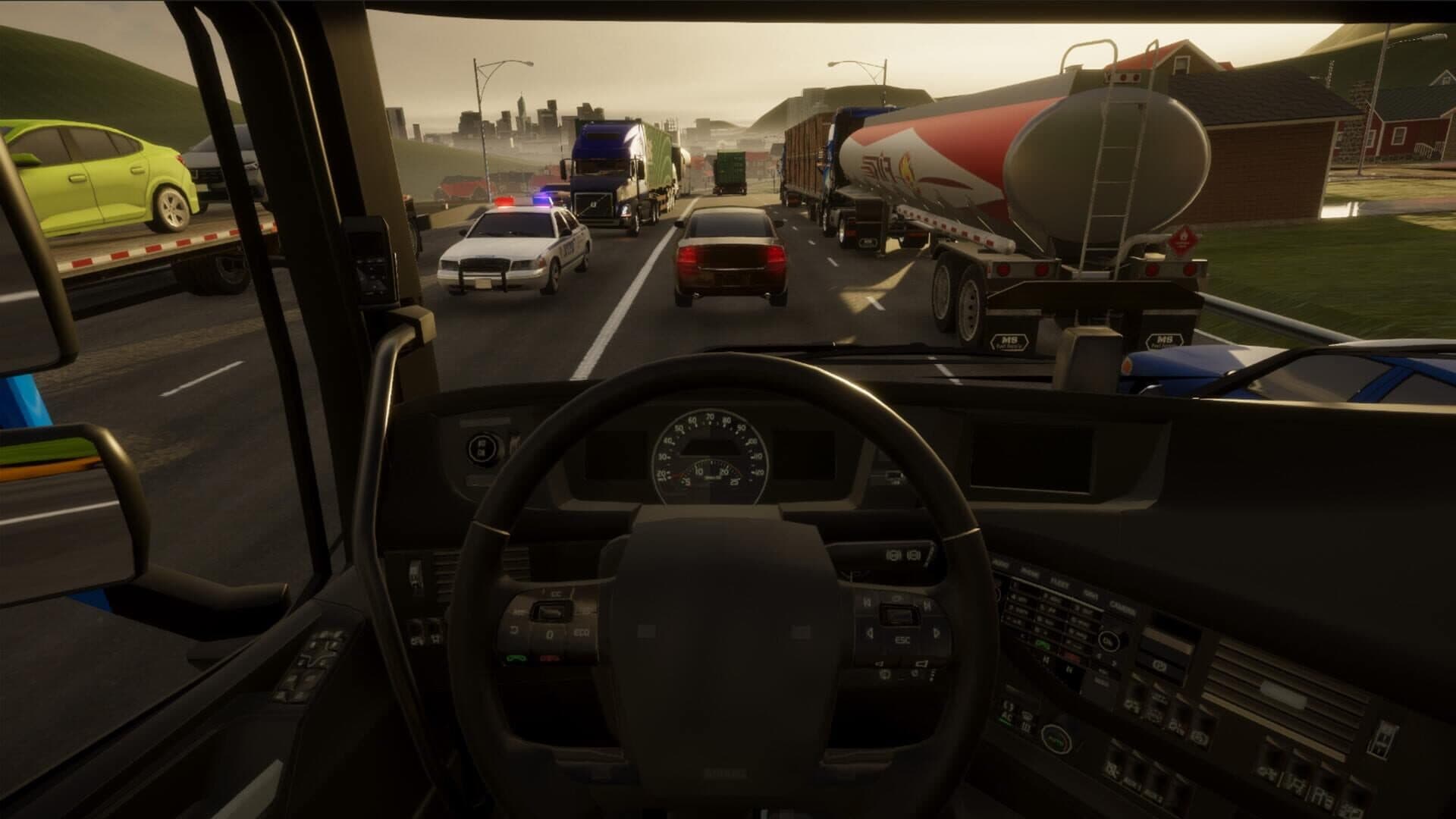 اسکرین‌شات Truck Simulator Cargo Driver 2024: Euro - 7