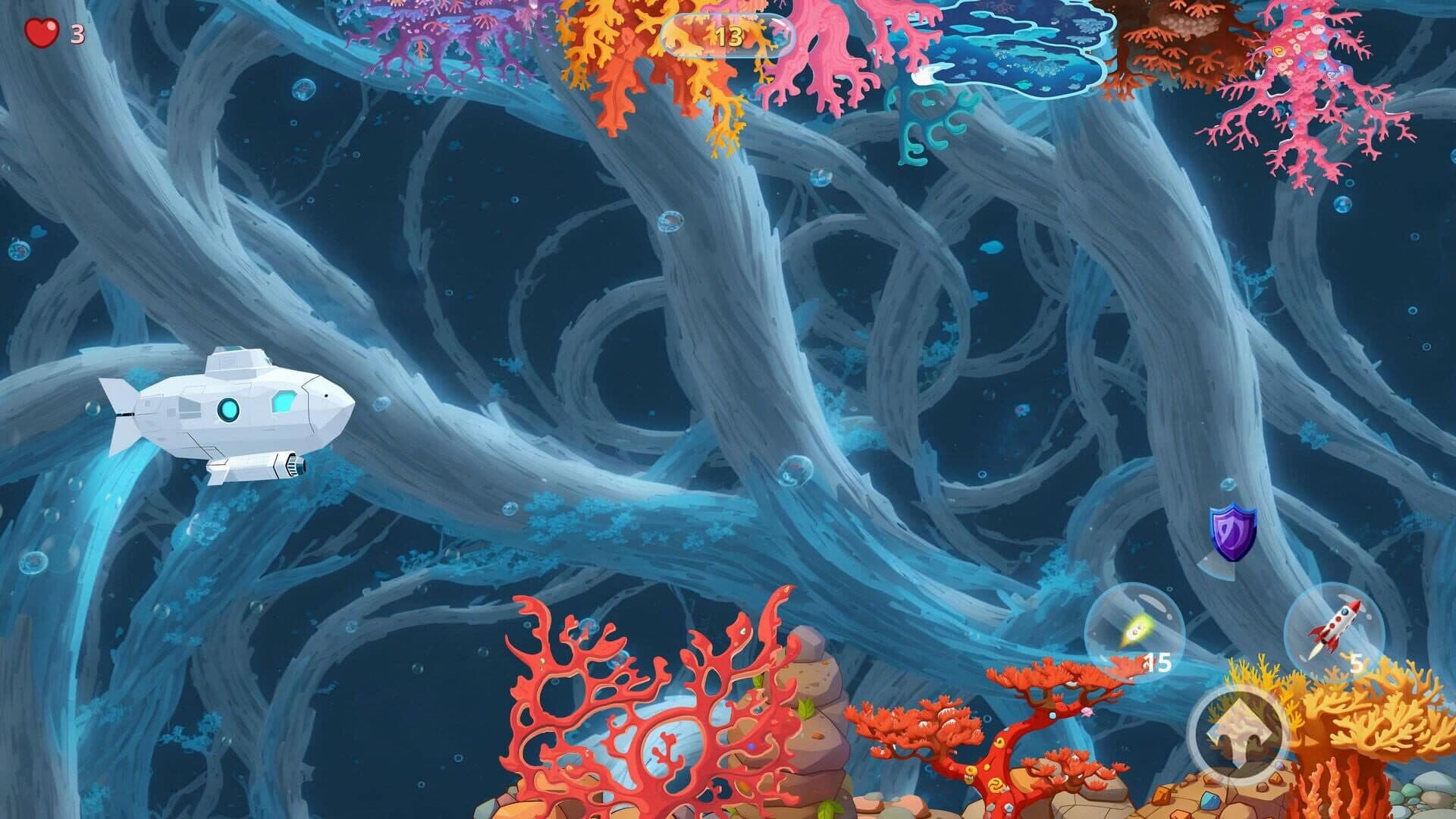 اسکرین‌شات Underwater Submarine Rush - 3