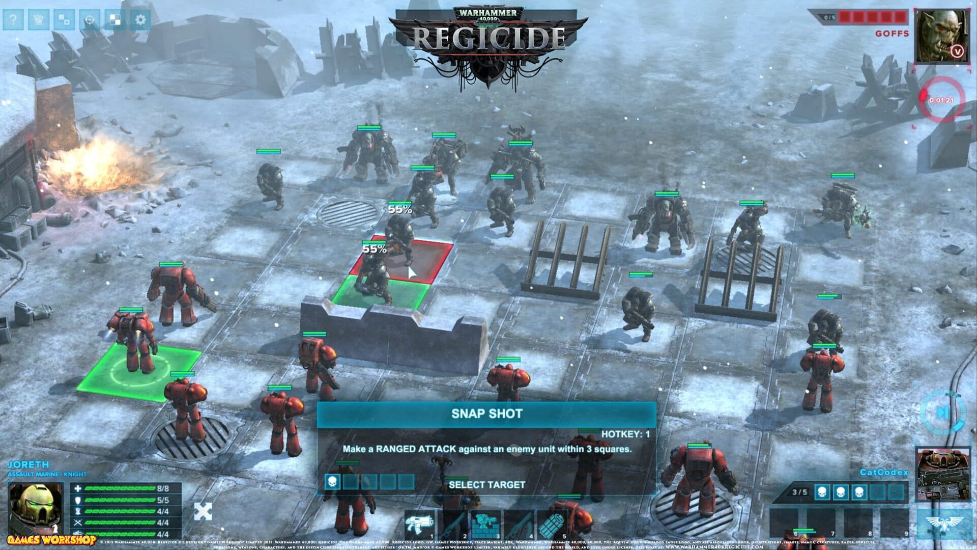 اسکرین‌شات Warhammer 40,000: Regicide - 8