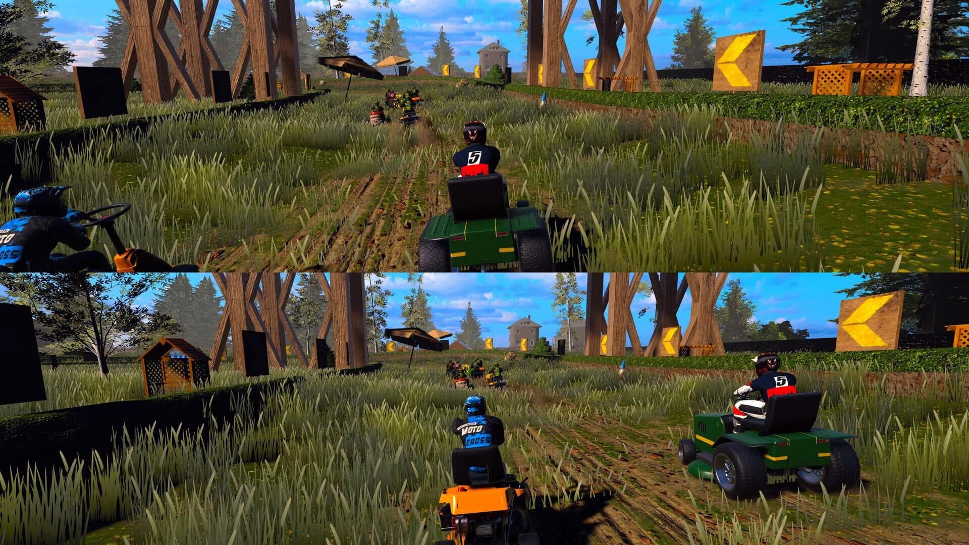Lawn Mower Racing screenshot 1