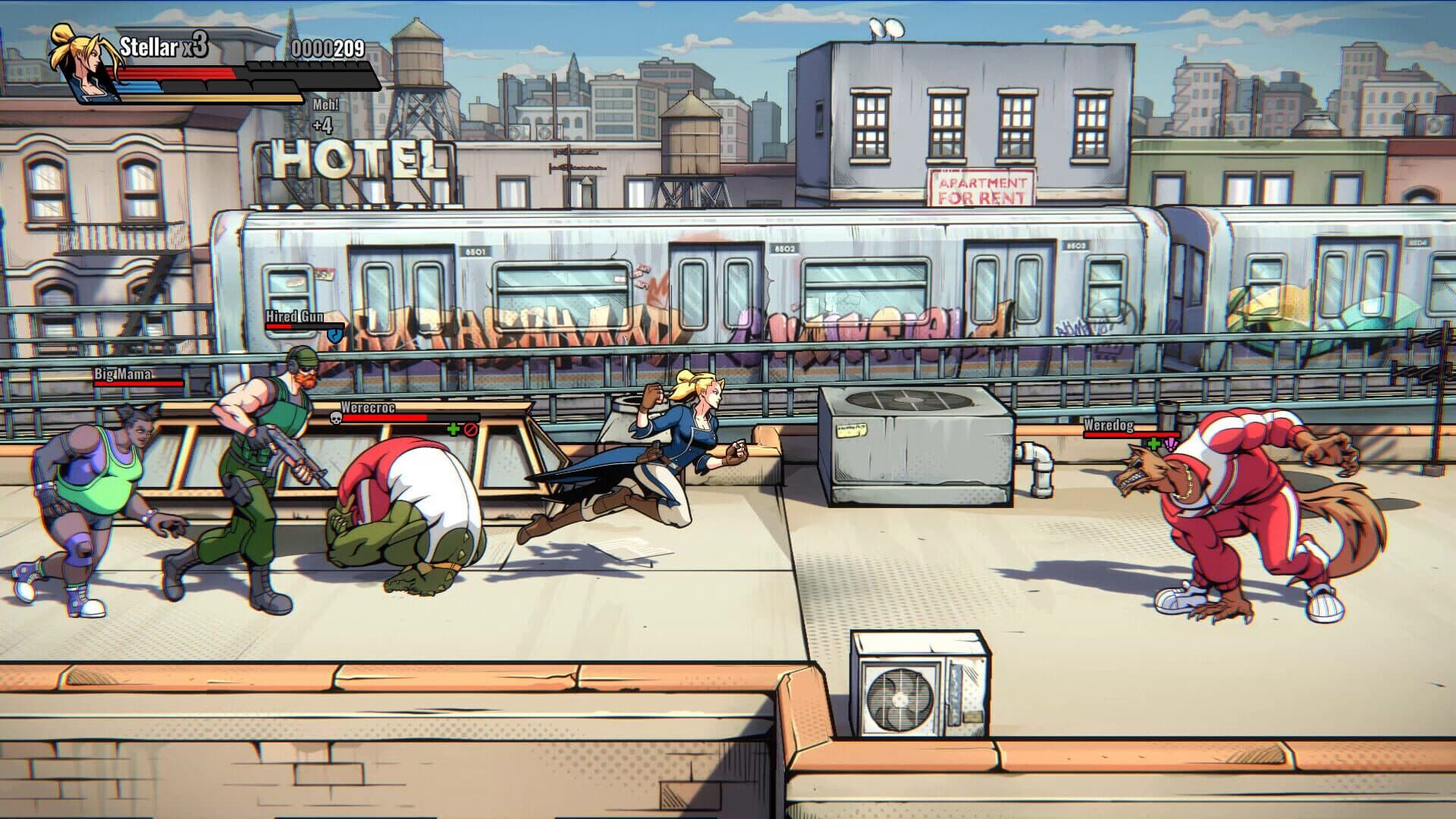 Mayhem Brawler II: Best of Both Worlds screenshot 1