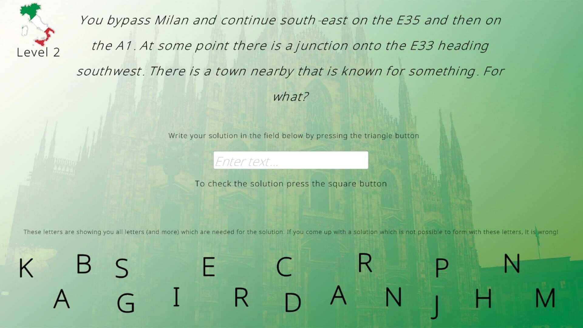 اسکرین‌شات Scavenger Hunt: Italy - 1