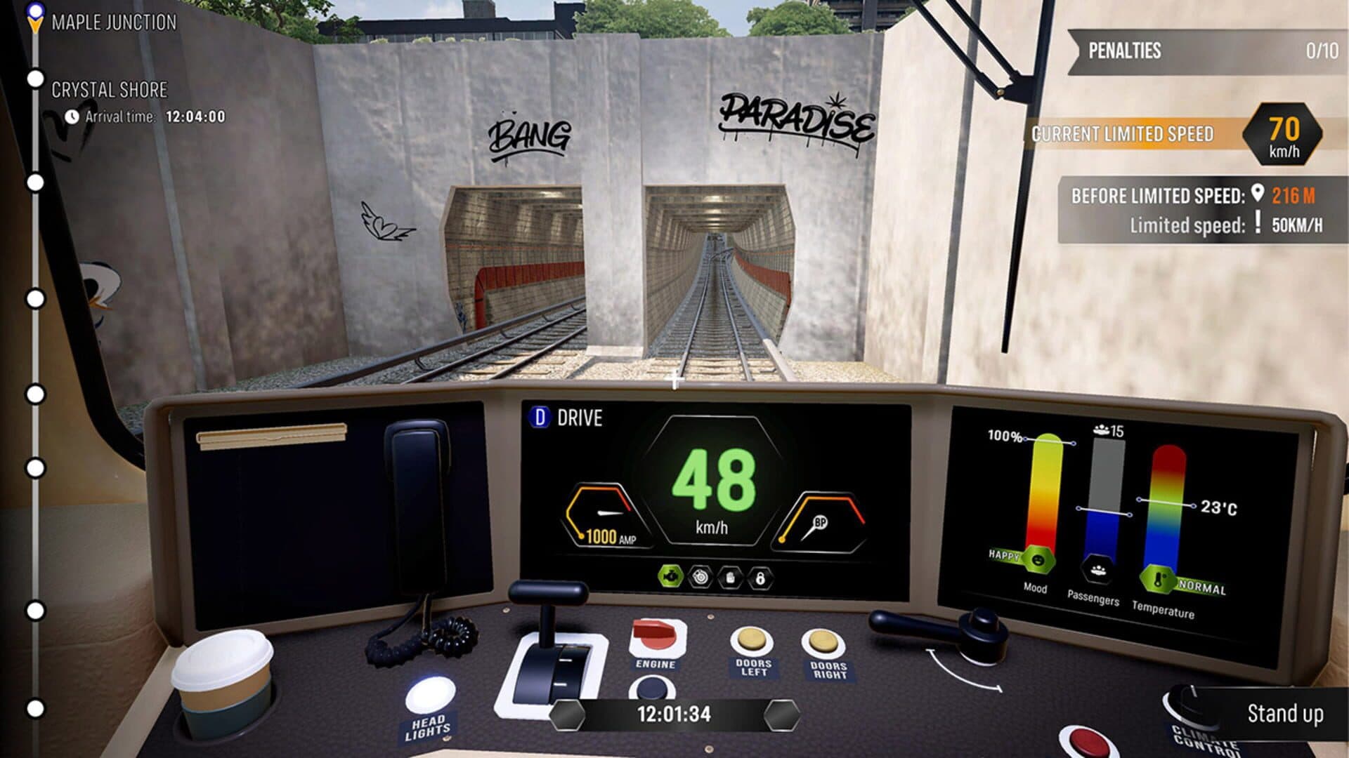 اسکرین‌شات Subway Simulator 2025: City Train - 2