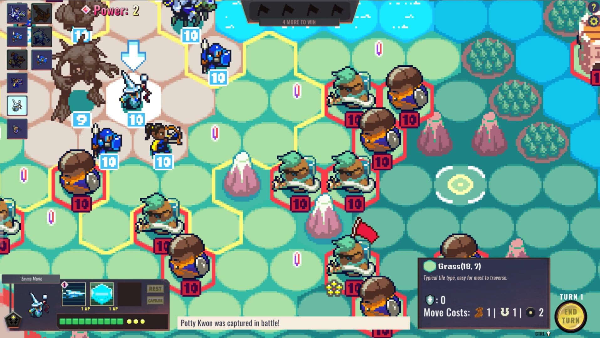 اسکرین‌شات Gem Wizards Tactics - 2