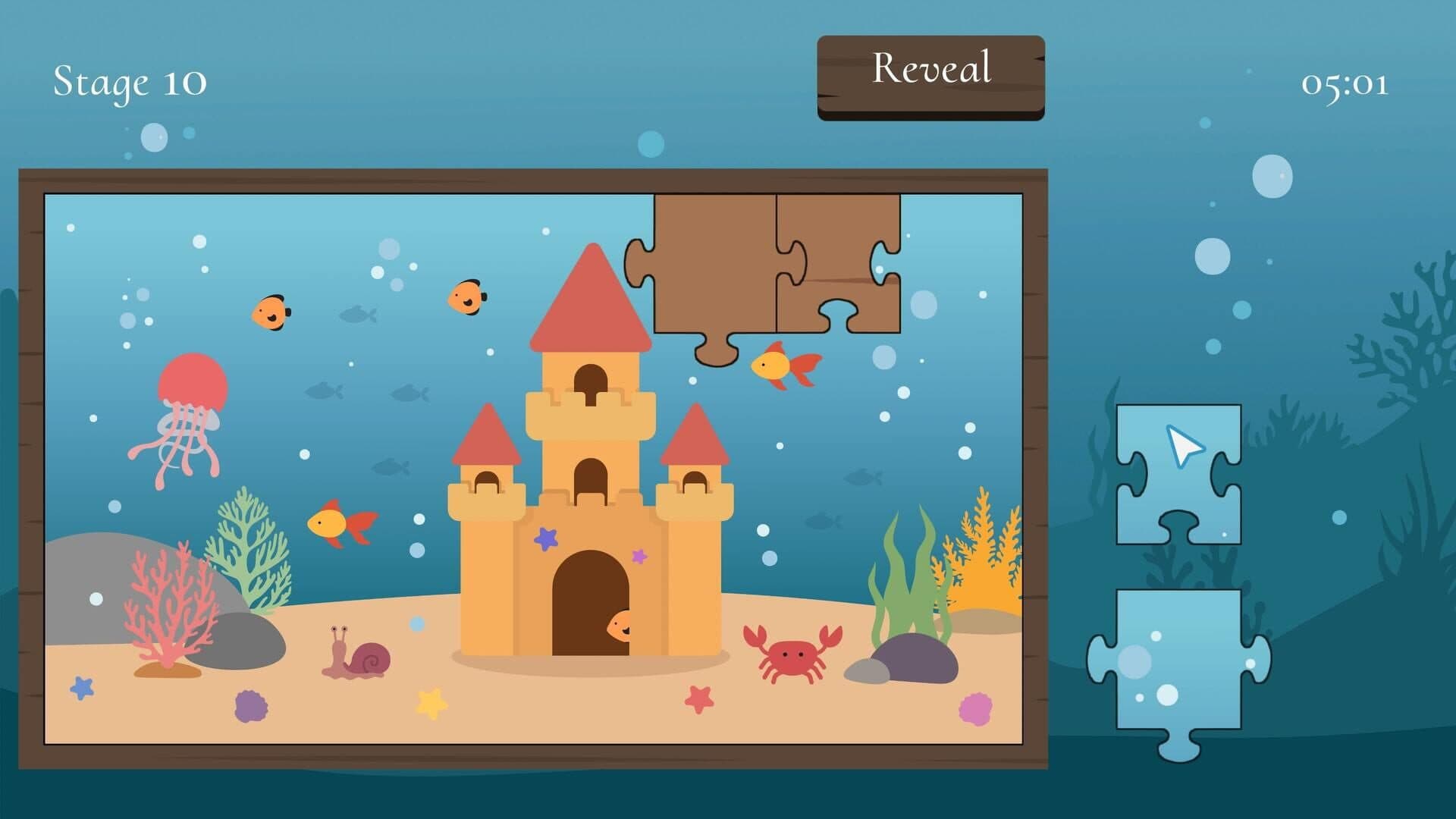 اسکرین‌شات Puzzle Piecer: The World Below - 1