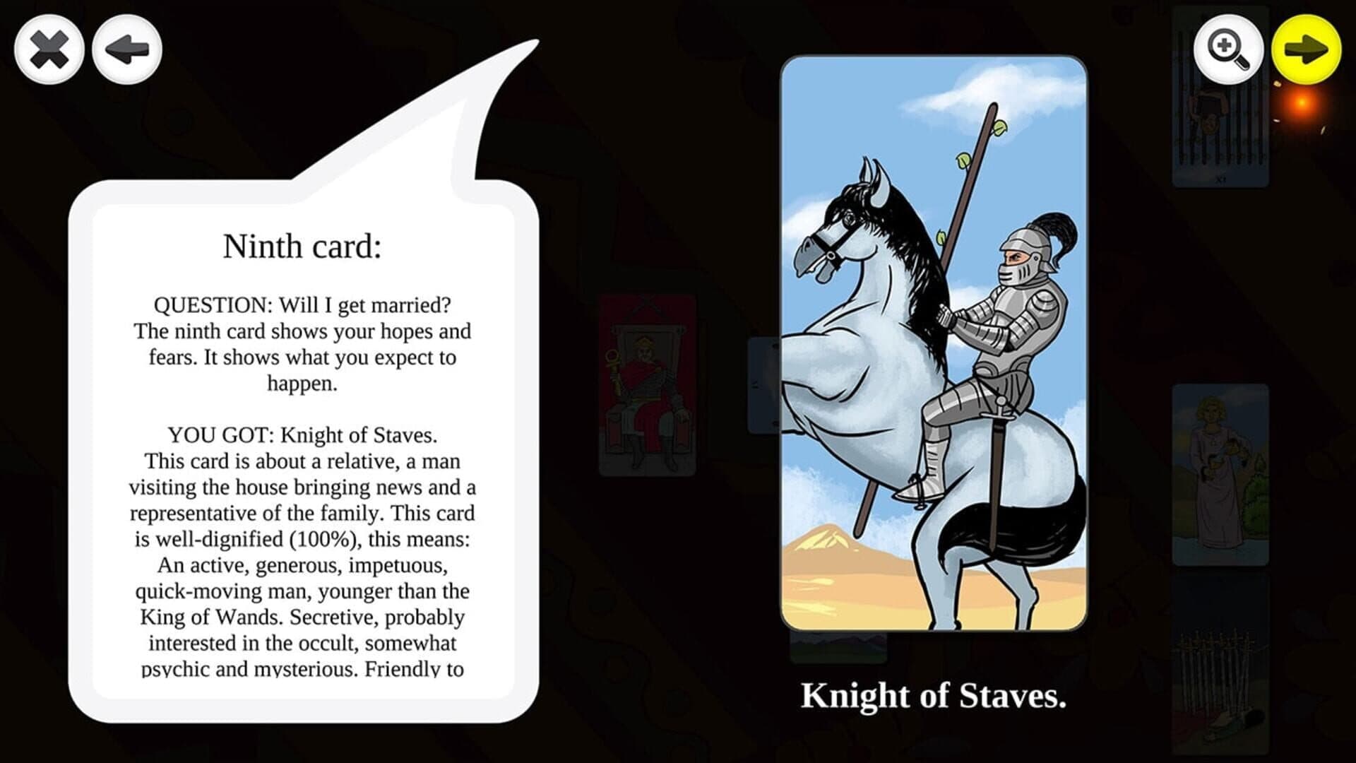 اسکرین‌شات Tarot Readings Premium - 5