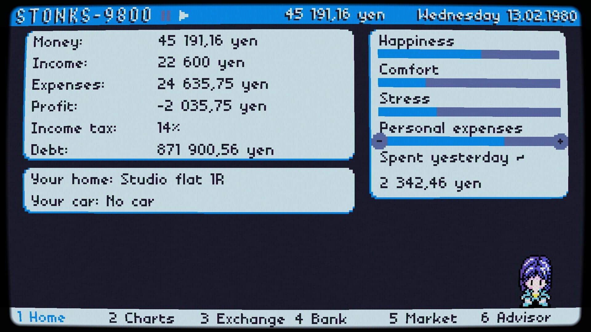 Stonks-9800: Stock Market Simulator screenshot 8