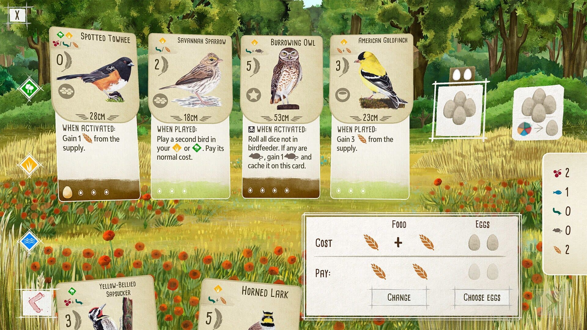 Wingspan screenshot 2