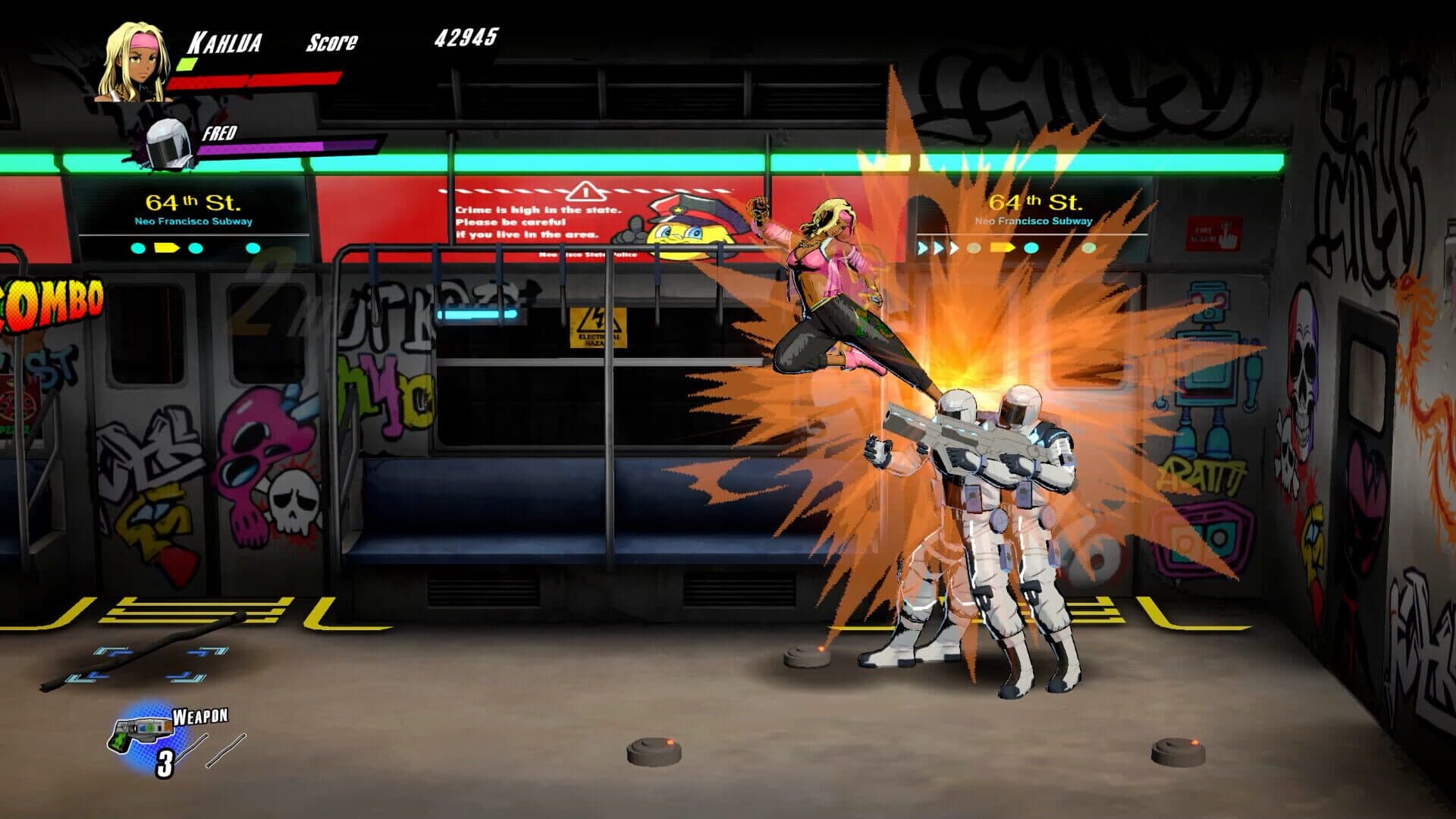 Rushing Beat X: Return of Brawl Brothers screenshot 4