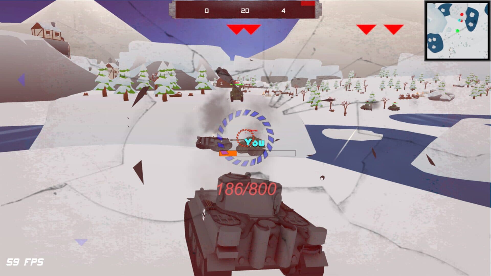 اسکرین‌شات WWII: Tank Battle Arena - 7