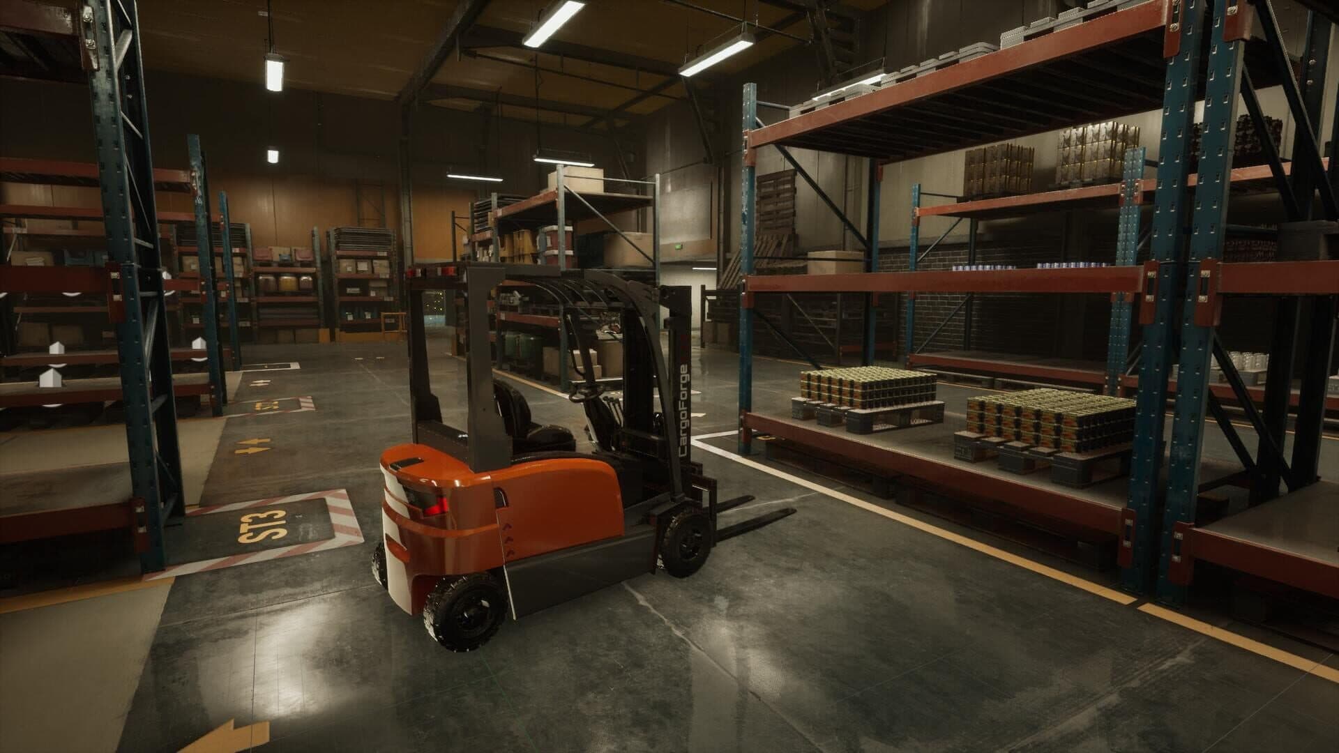اسکرین‌شات Forklift 2025 Simulator - 10