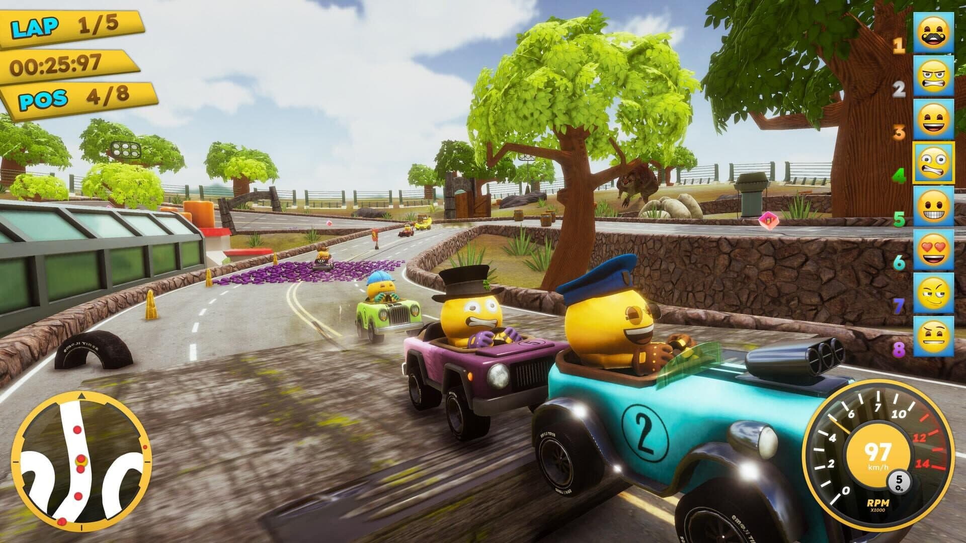 اسکرین‌شات Emoji Kart Racer - 6